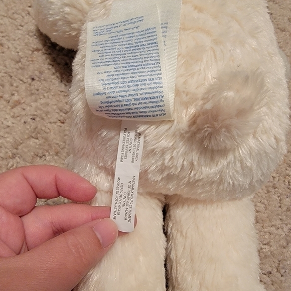 BAB Build-A-Bear Workshop National Teddy Bear Day 2019 Crème White - Picture 8 of 9